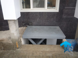 Трехножничный подъемный стол для компании VAMED AG, Краснодар